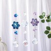 JATYFING Crystal Suncatcher with Flower Design, Rainbow Prism Ball, Set