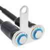 Motorcycle Handlebar Switch ATV Bike 12V LED Headlight Fog Light