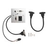 Multimedia Socket Aluminum Alloy USB HD VGA 3.5MM Sound RJ45