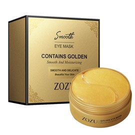 60Pcs YSHIGUING Gel Crystal Collagen Eye Pads, Hydrating Under Eye Patches for Dark Circles, Puffy Eyes & Fine Lines, Gel Eye Mask for Moisturizing & Revitalizing (Golden)