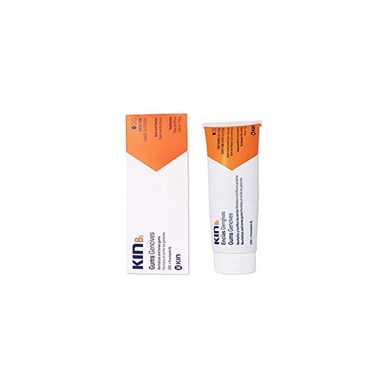 Kin Gingival Kin B5 Pasta Dentifrica 125 Ml, Pack of