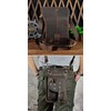 Le'aokuu Mens Genuine Leather Messenger Hiking Waist Hip Bum Pack