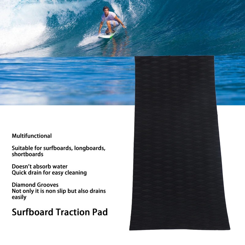 Surfboard Traction Pad, Surfing Board Grip Pad Anti Slip, DIY
