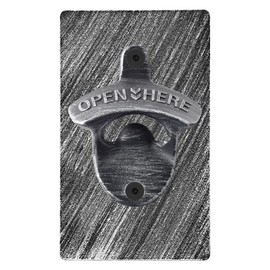 HAIICEN Age Silver Wall Mount Beer Opener Magnetic Bottle Cap Opener Stuck to Pick-up Truck