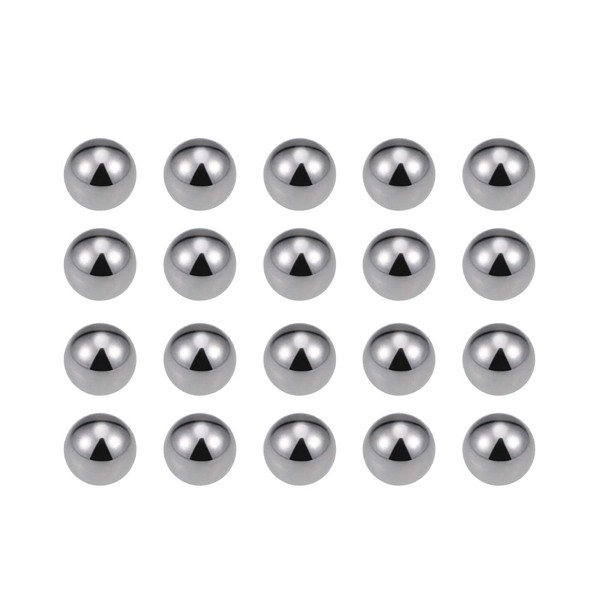 uxcell Carbon Steel Bearing Balls, Smooth Surface Precision Balls, 0.2