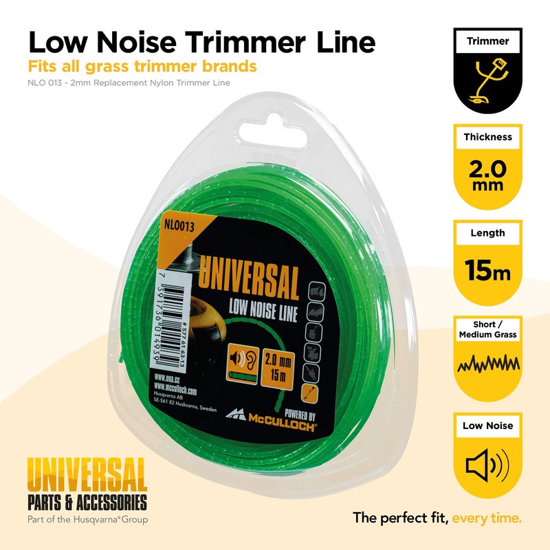 UNIVERSAL NLO013 Low Noise Trimmer Line For All Line Grass