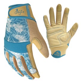 DIGZ Gardener - Guantes de trabajo y guantes de trabajo para mujer con pantalla táctil compatible con dedos