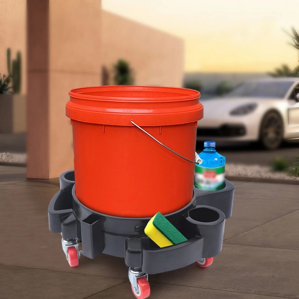 Unbranded Car Wash Dolly Cart For Bucket Detailing Cleaning Kits