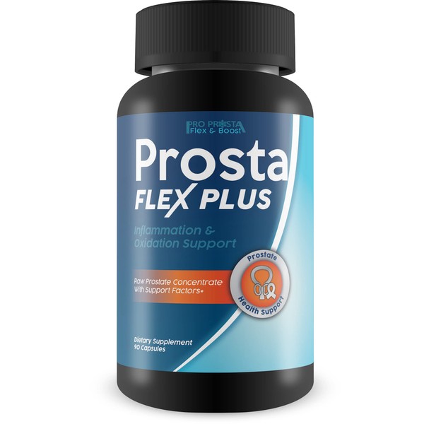 Pro Prosta Flex Plus - Support Reduced Inflammation, Improved Circulation, Reduced Oxidative Stress, and Better Overall Health - Herbal Blend with Turmeric for Prostate - Male Formula