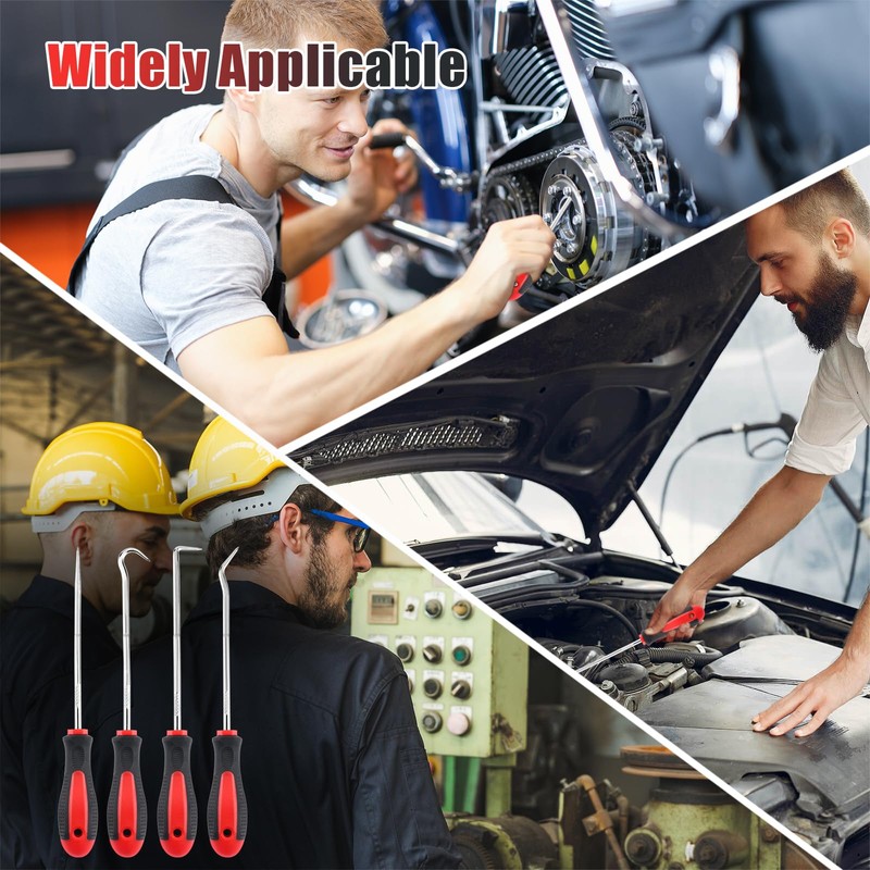 8-Piece Precision Pick and Hook, Universal Needle Hook Scraper Set,