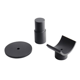 Bottle Jack Adapter Saddle,3 inch Extension,Flat Pad, 3 inch Lifting Saddle,Iron Material Max. 12 Ton Load Bearing Fit,for Bottle Jack That has a 1.5" Lifting Platform or Smaller