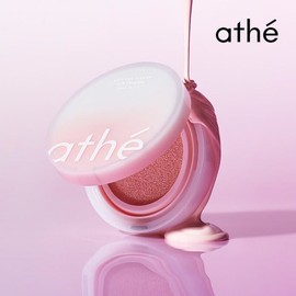 Attee (아떼뷰티)아떼 비건 릴리프 라이팅 톤업 선 쿠션 톤 코렉팅 핑크 로즈페탈 (SPF 50+/PA++++) (ATTEBEAUTY) Atte Vegan Relief Lighting Tone-Up Sun Cushion Tone Correcting Pink Rose Petal (SPF 50+/PA++++)
