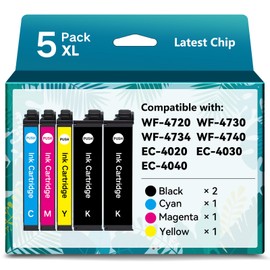 Emojink Remanufactured for 802XL Ink Cartridges for Epson Printer