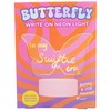 Fizz Creations Butterfly Write On Neon Light. USB-Powered Write a