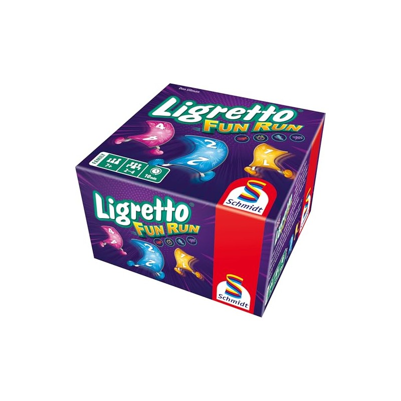 Schmidt Spiele 78710 Ligretto Fun Run, Family Card Game, Multi-Colour