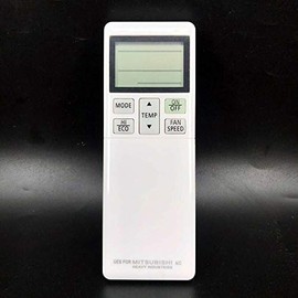 Replacement Remote Control New RLA502A700S for Mitsubishi Air Conditioner AC A/C Remote Control SRF25ZMXA-S