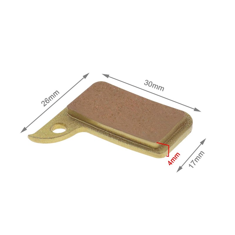 SING F LTD 2 Pairs Bike Brake Pads Replacement Compatible