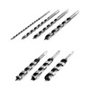 QWORK Auger Drill Bit Set, 7 Piece Set 9" Auger
