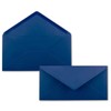 FarbenFroh by GUSTAV NEUSER 100 envelopes dark blue/midnight blue DIN