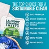Laundry Detergent Sheets (100 sheets 200 loads) (30 sheets 60