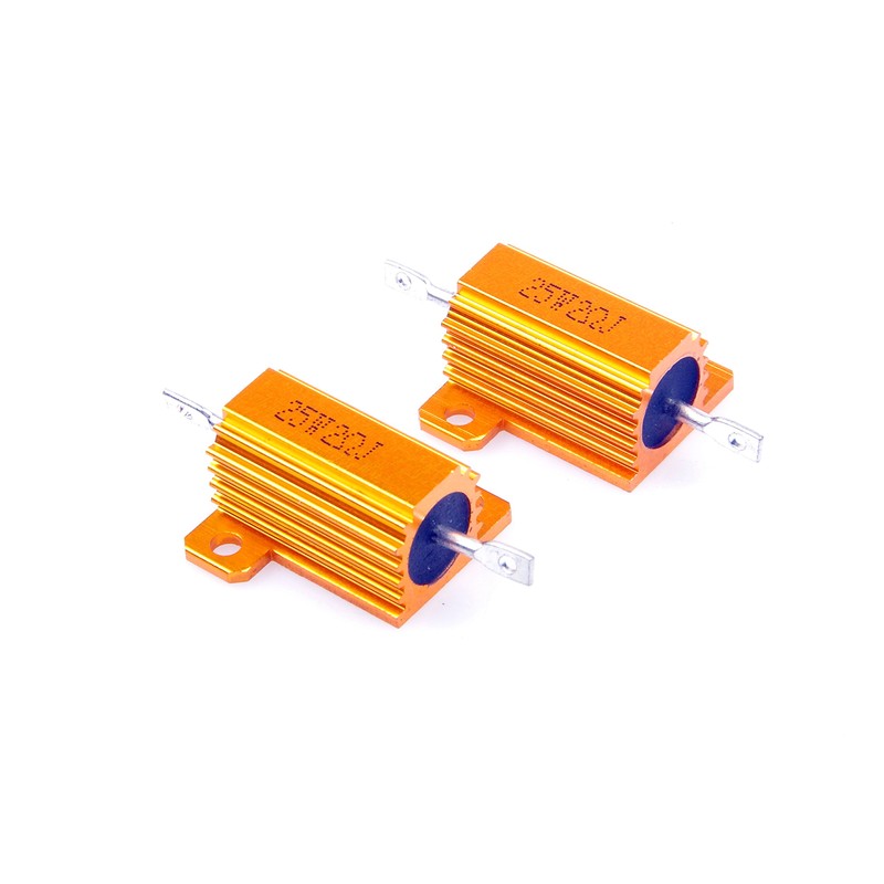 LM YN 25 Watt 2 Ohm 5% Wirewound Resistor Electronic
