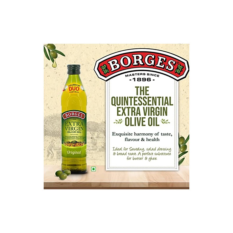 Borges, Aceite de oliva Extra Virgen, 500 ml, 1