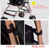 Anwangda Baby Stroller Bottom Storage Bag, Pram Buggy Pushchair Basket,