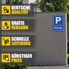 Privatparkplatz Sign, 20 x 30 cm, 3 mm Thick Hard