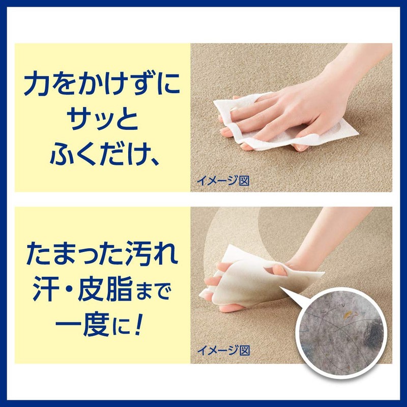 Quickle Cloth and Carpet Wet Sheets, 8 Sheets