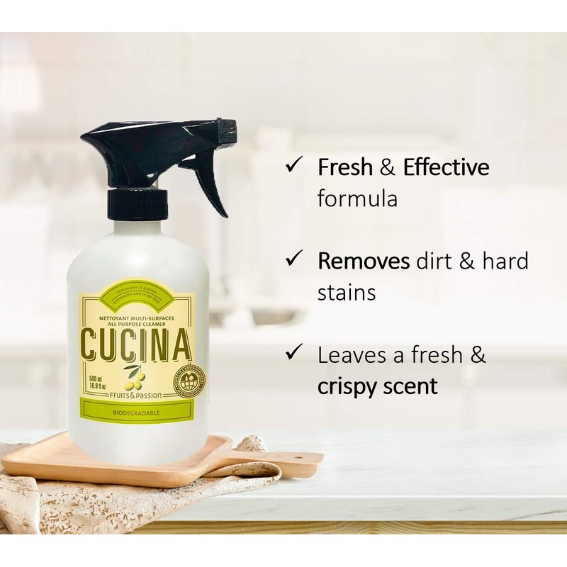 Fruits and passion Cucina Biodegradable Water Based All Purpose Cleaner