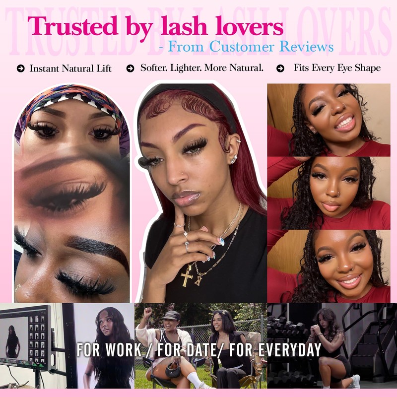 Lash Clusters 100D Long 12-20mm Lash Spikes Eyelash Clusters Volume