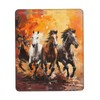 Horses Running Art Desk Computer Pad-Gaming Computer Mat for Office
