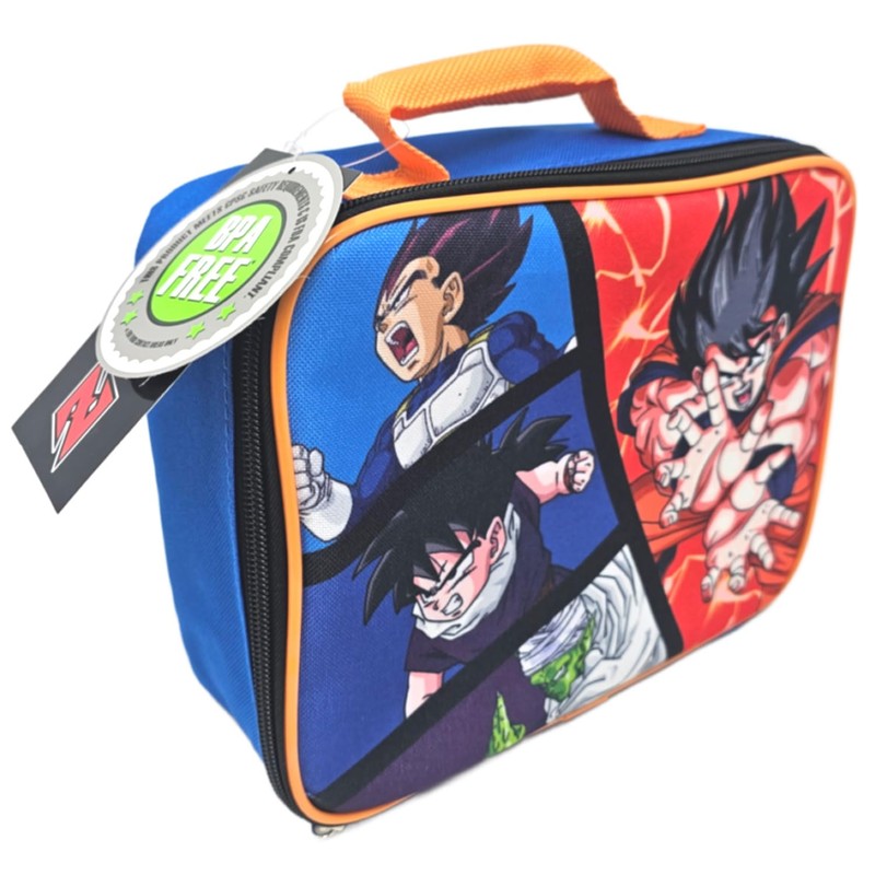 Dragon Ball Z Insulated Rectangle Lunch Bag Box