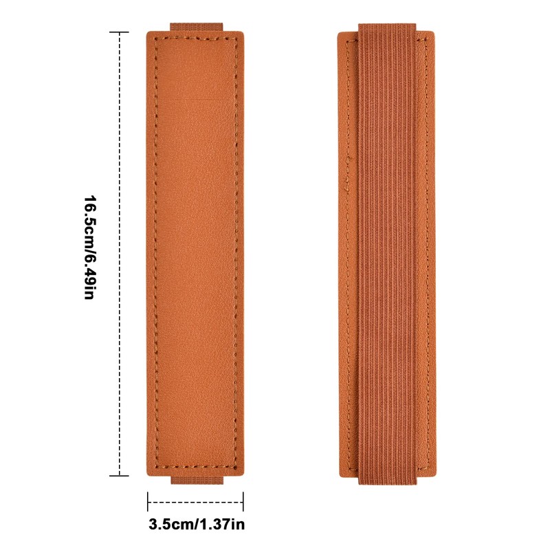 Dokeno Pack of 6 Pen Holder Notebook, PU Leather, Portable