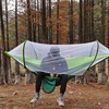 Camping Hammock with Net 210T Nylon Taffeta Automatic Quick Opening