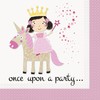 Princess & Unicorn Party Napkins, Pack of 16