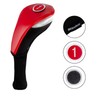 Andux 4pcs/Set PU Golf Wood Club Head Covers 460cc Driver