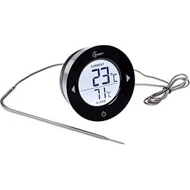 MINGLE 5-8013 Kitchen Thermometer Alarm °C / °F Display, Liquid Substances, Barbecue, Roasting, Sauces