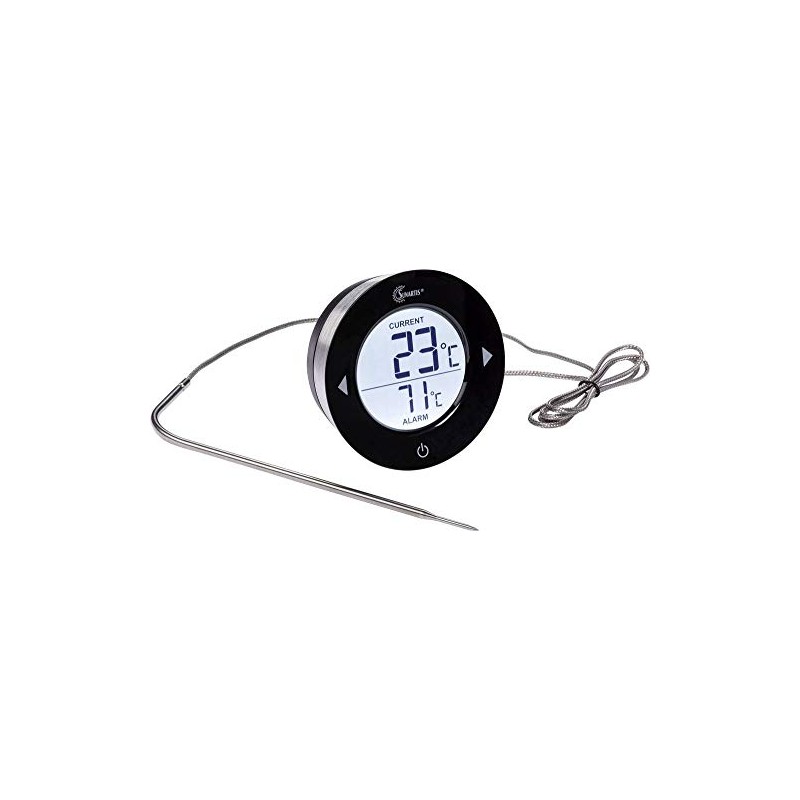 MINGLE 5-8013 Kitchen Thermometer Alarm °C / °F Display, Liquid