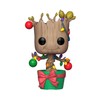Guardians of the Galaxy Bobble-Head Figurine Groot Christmas Funko Pop