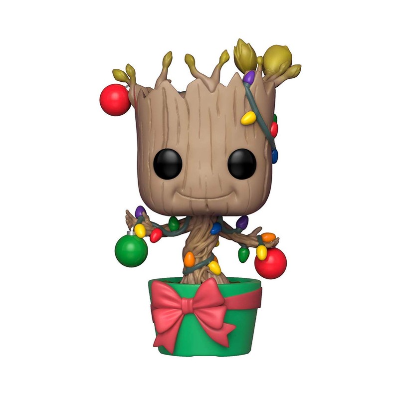 Guardians of the Galaxy Bobble-Head Figurine Groot Christmas Funko Pop