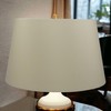 Royal Designs, Inc. Shallow Oval Hardback Lamp Shade, HB-611-14BG, Beige,