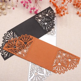 Lace Invitation Card Die Cuts for Card Making Decoration Metal Cutting Dies for Paper Scrapbooking DIY Embossing Decor Crafts