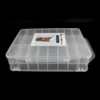 HomDSim 46 Grids Sewing Organizer, Double Sided Thread Box Storage,