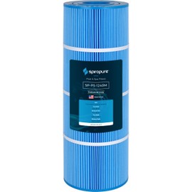 SpiroPure Replacement for Hayward CX500RE Unicel C-7656 C-7656AM Pleatco PA50 ULTRA-A11 PA50-M Filbur FC-1240 FC-1240M Blue Media Hot Tub Spa Pool Cartridge