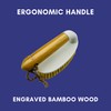 Foxlake Trading Laundry Brush with Eco-Friendly Bamboo Handle Bundle with