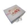 White Cotton Cards New Baby, Small Keepsake Box, Pink Toys