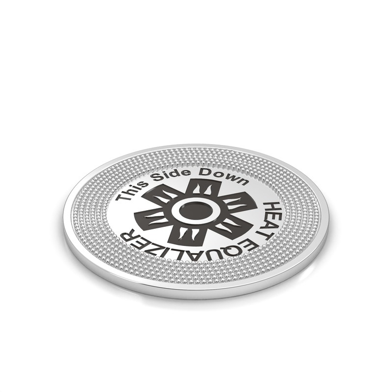 Heat Equalizer-12 inch Commercial Grade High Polish Heat Diffuser for
