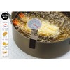 TAKAGI Tempura Pot Thermometer with Analog Mounting Bracket, For Deep