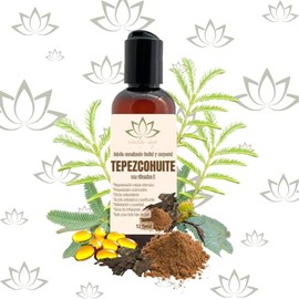 Jabón Limpiador Facial de Tepezcohuite y Vitamina E 125 ml – Limpieza Profunda, Regenerador e Hidratante para Piel Suave y Saludable